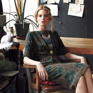 Nieves Lavi Silk Dress from Anthropologie - Women’s Size 6